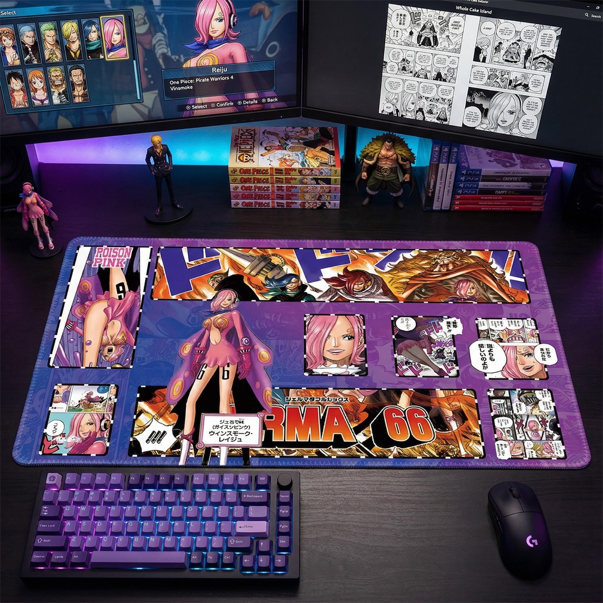 One Piece Reiju Vinsmoke & Germa 66 Playmat