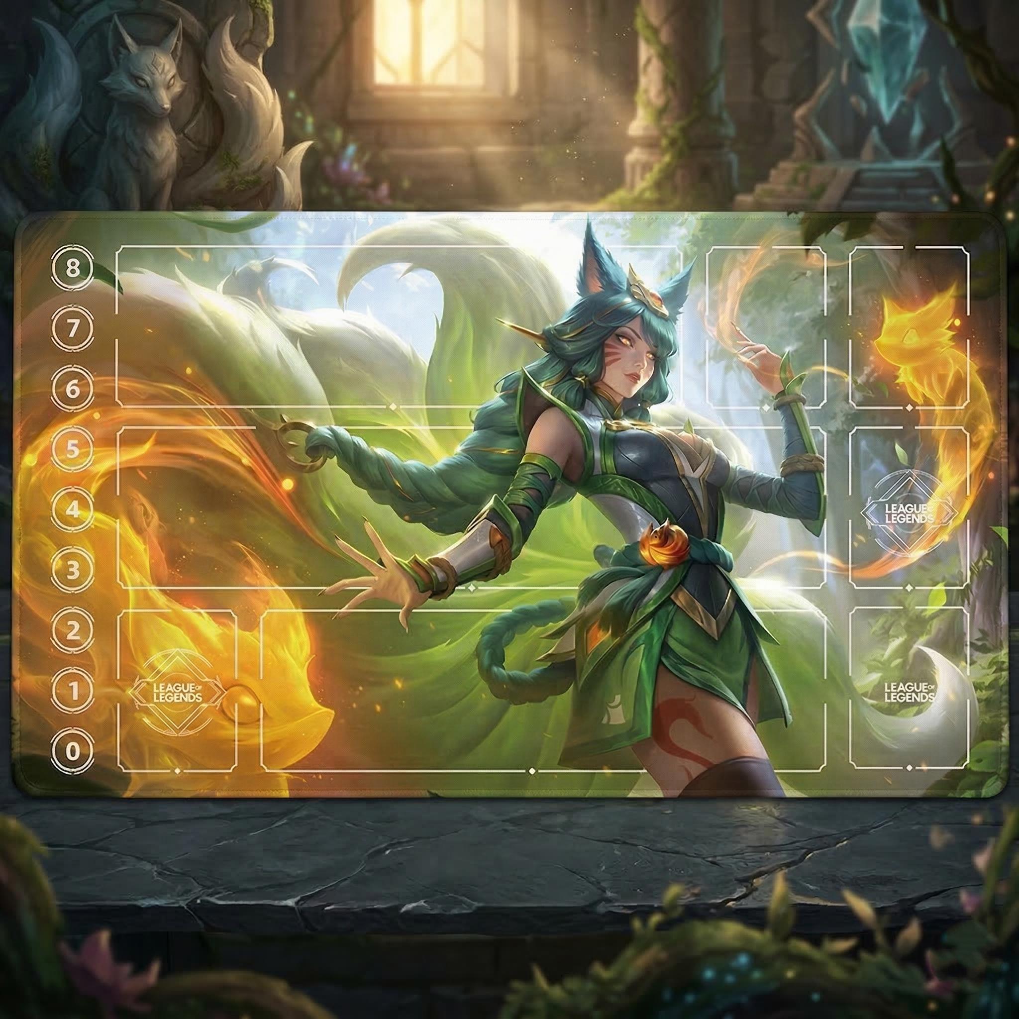 Ahri Laiguo Riftbound Playmat