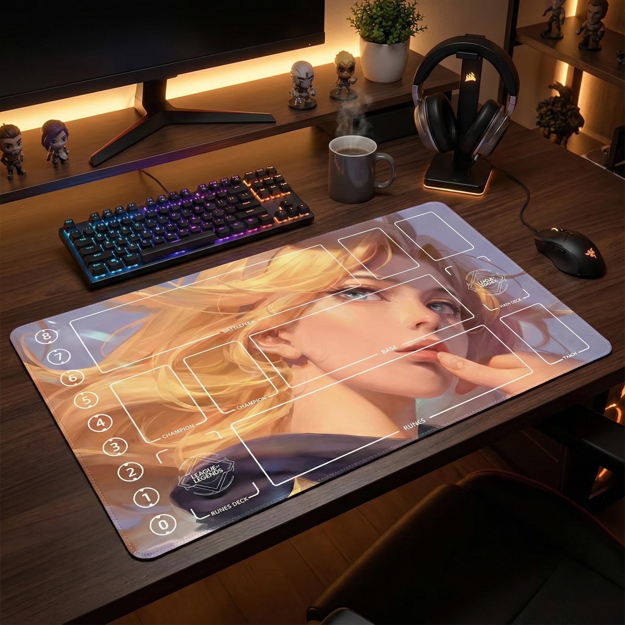 Lux Crownguard Riftbound Playmat