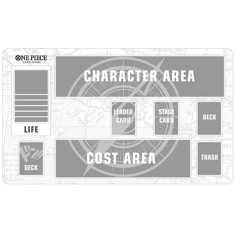 One Piece Playmat | Standard Tournament Style One Piece Card Game Desk Mat | Anime Mouse Pad for TCG