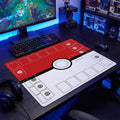 Two Player Pokemon Playmat | Duo PTCG Battle Mat | Double Field Resource & Zones |  24 x 24 inches