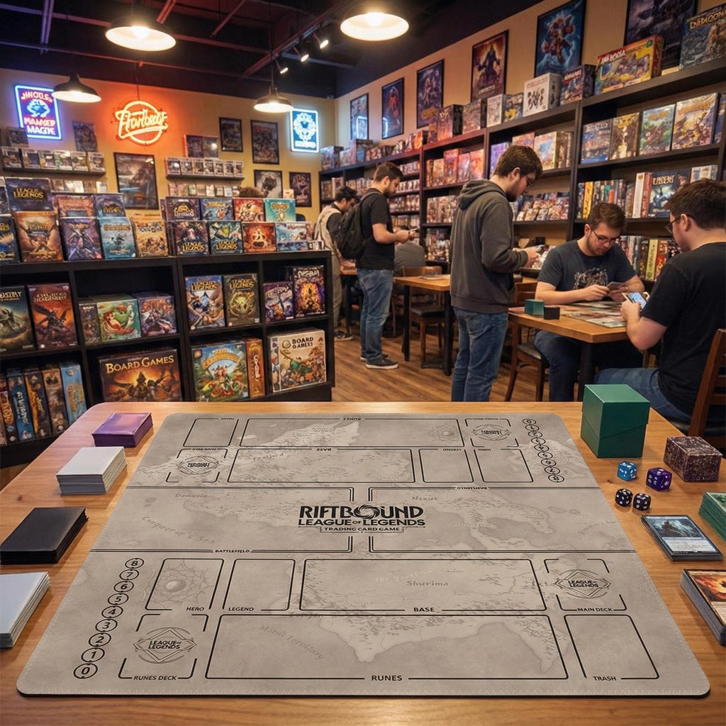Riftbound League of Legends Duo Zones Playmat