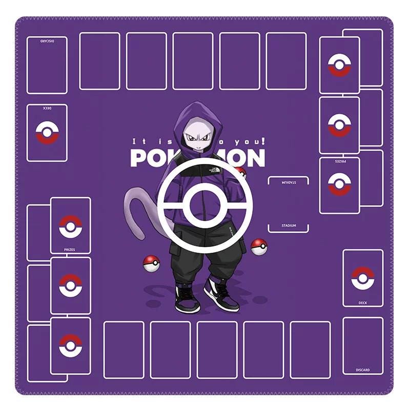 Pastel Gengar Pokemon Duo Playmat