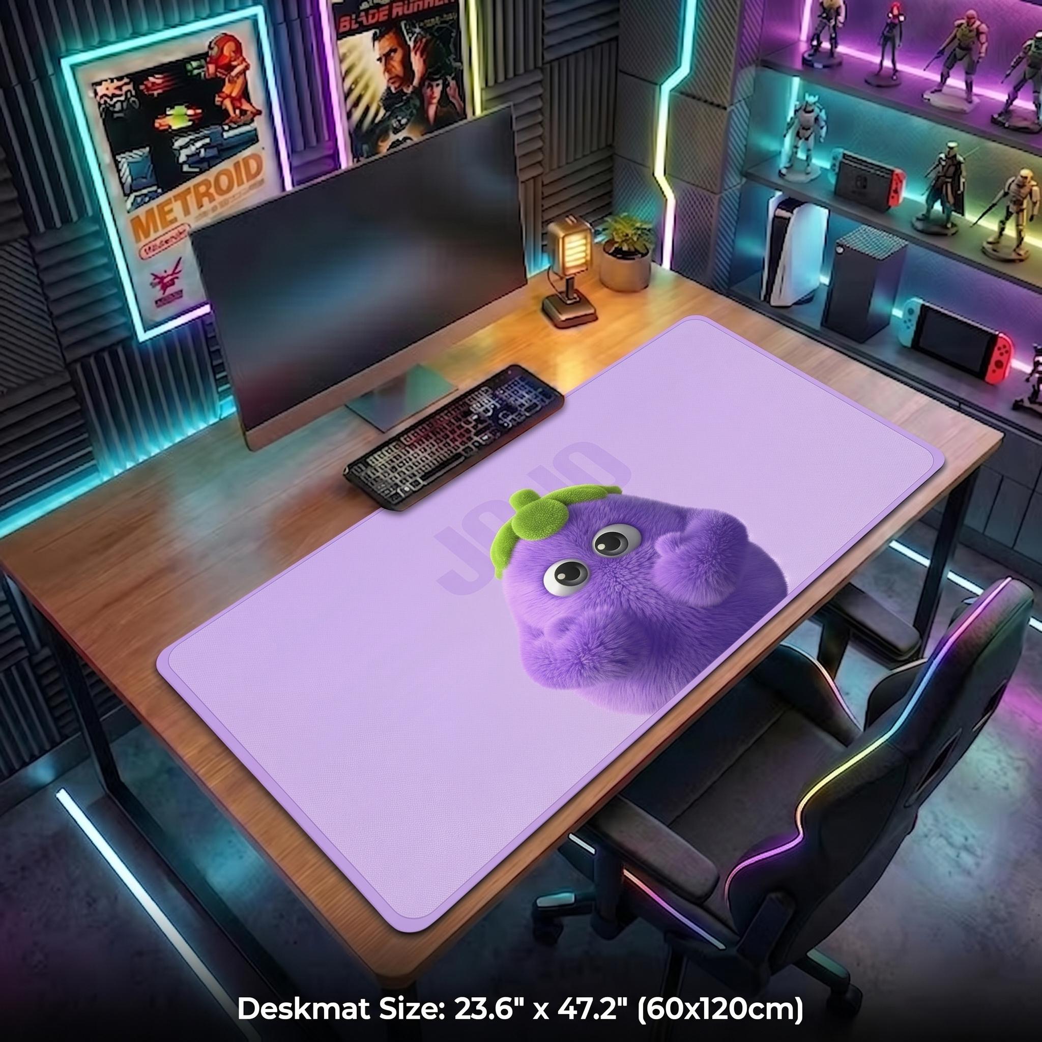 Purple JoJo Gaming Desk Mat | Mousepads | Available in Multiple Sizes