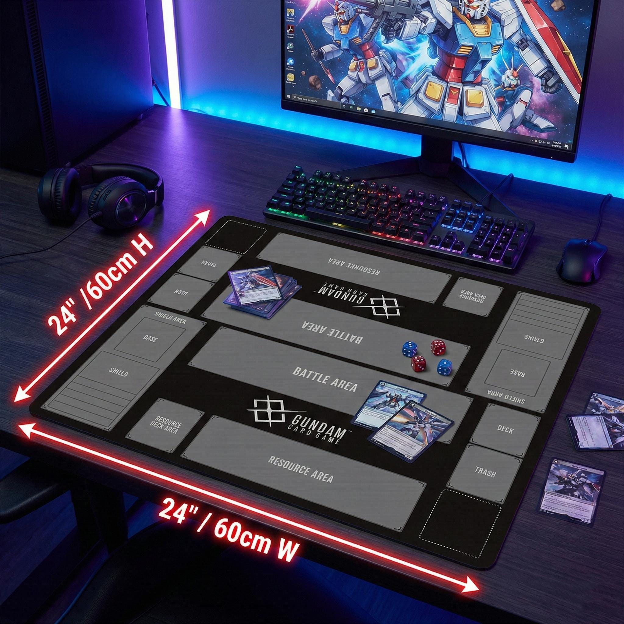 Gundam TCG Duo Playmat