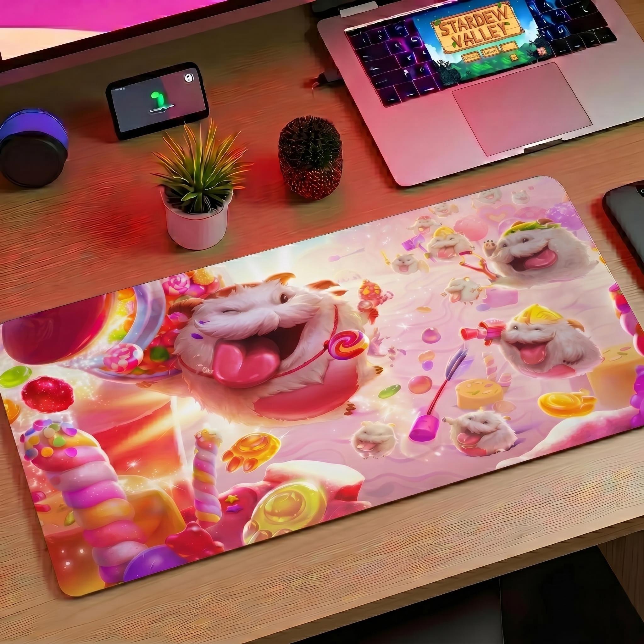 Poro League of Legends Gaming Desk Mat