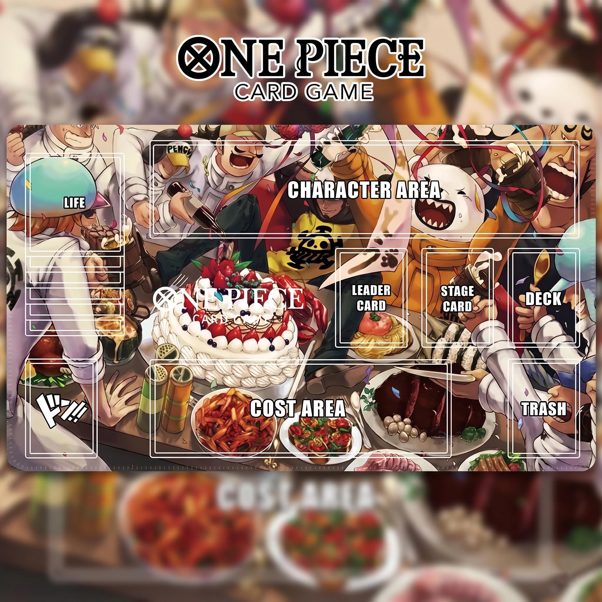 Heart Pirates Celebration Feast One Piece Playmat