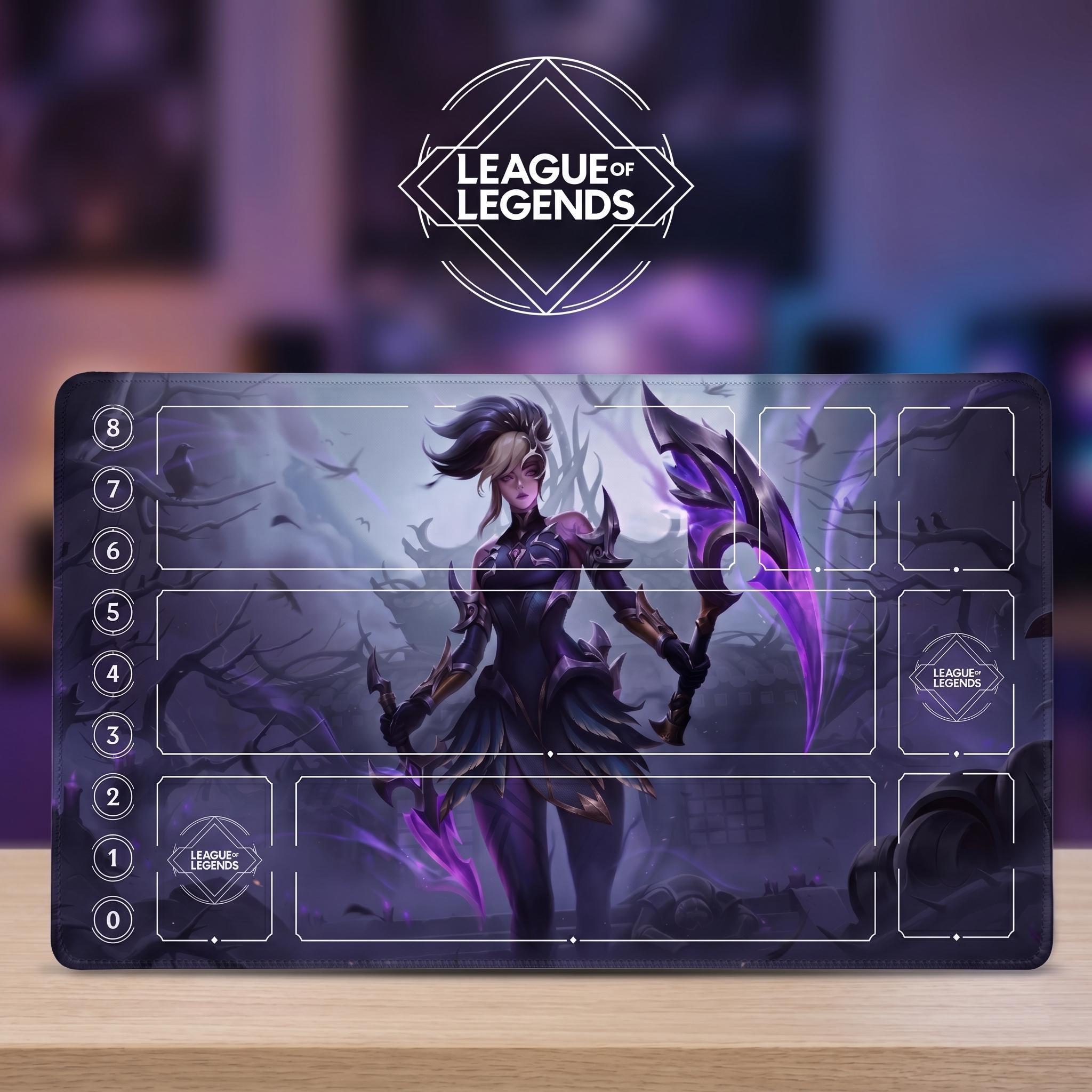 Akali Coven Riftbound Playmat
