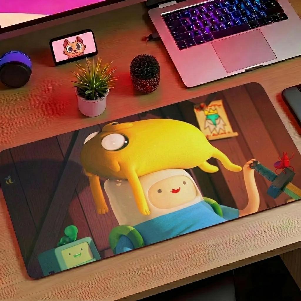Jake and Finn Adventure Time Desk Mat
