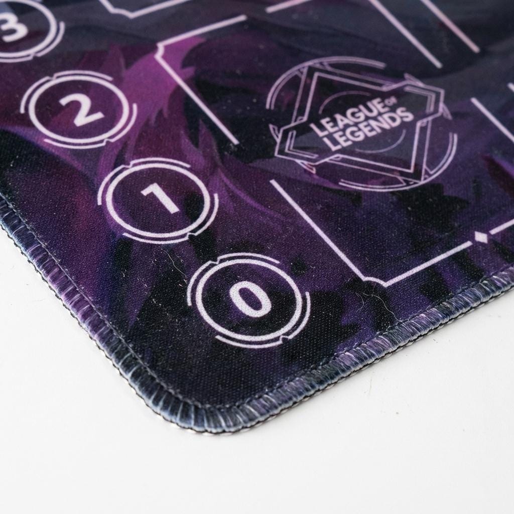 Ahri Riftbound Playmat – League of Legends Inspired TCG Surface (24" x 14")