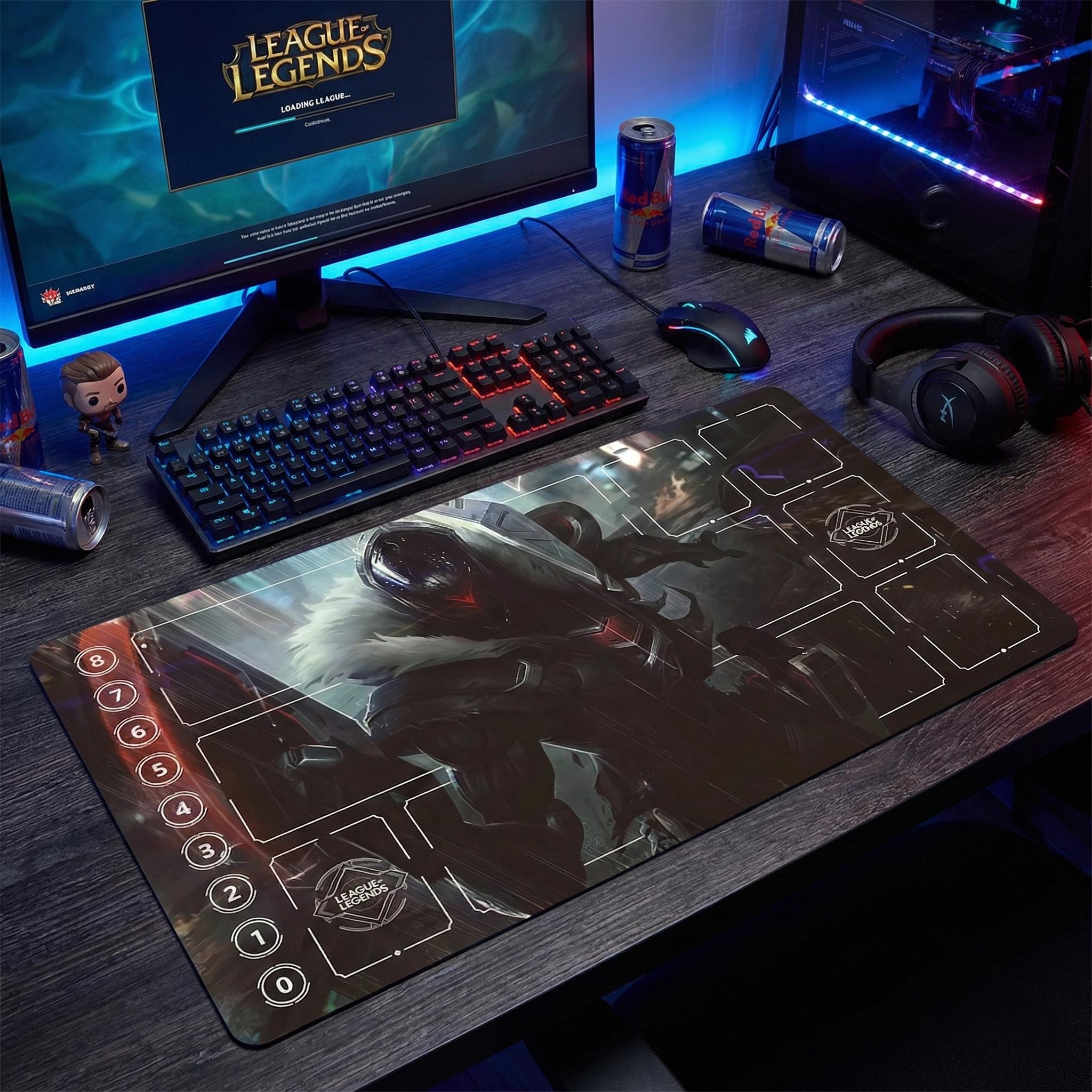 Jhin Riftbound Playmat
