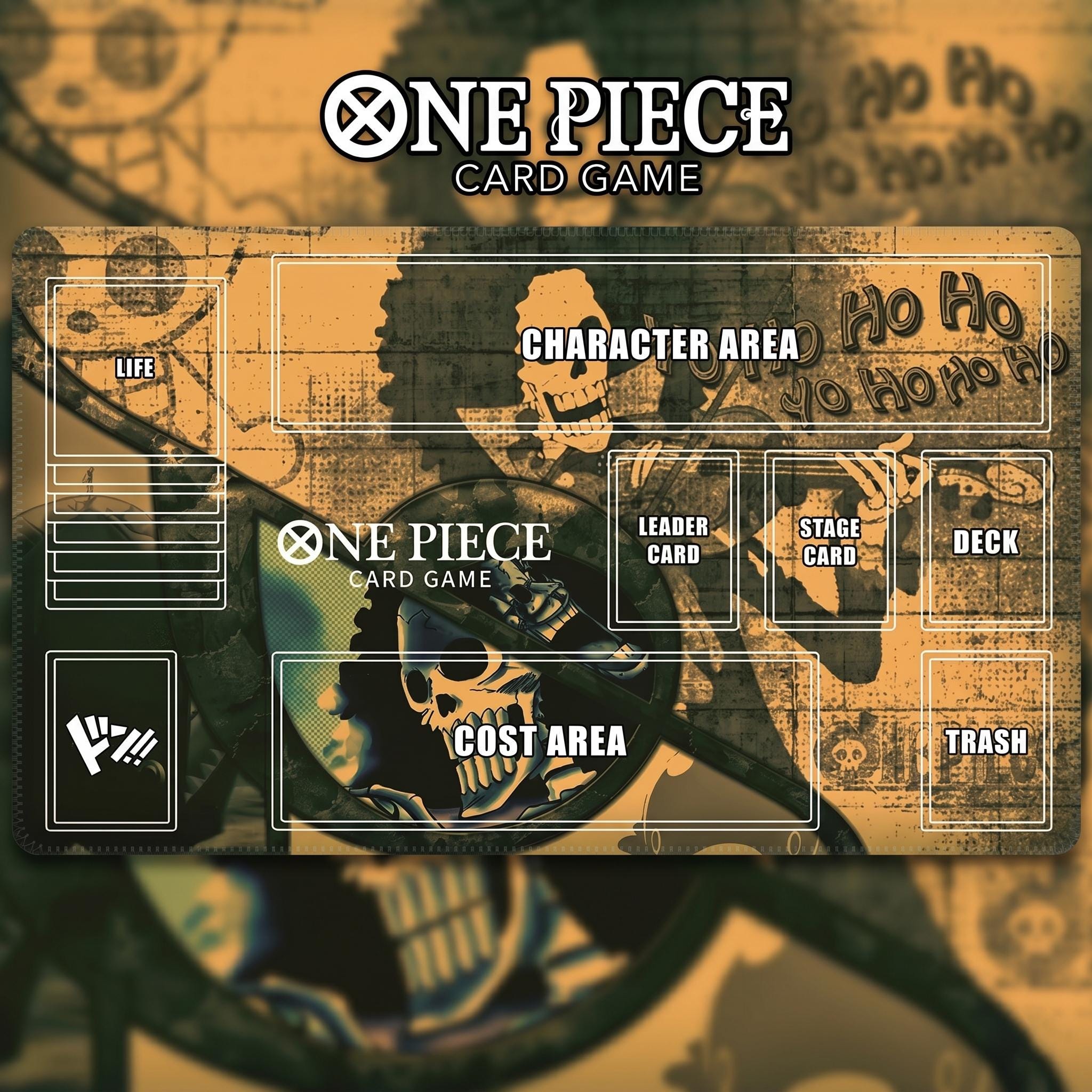 Brook Soul King One Piece Playmat