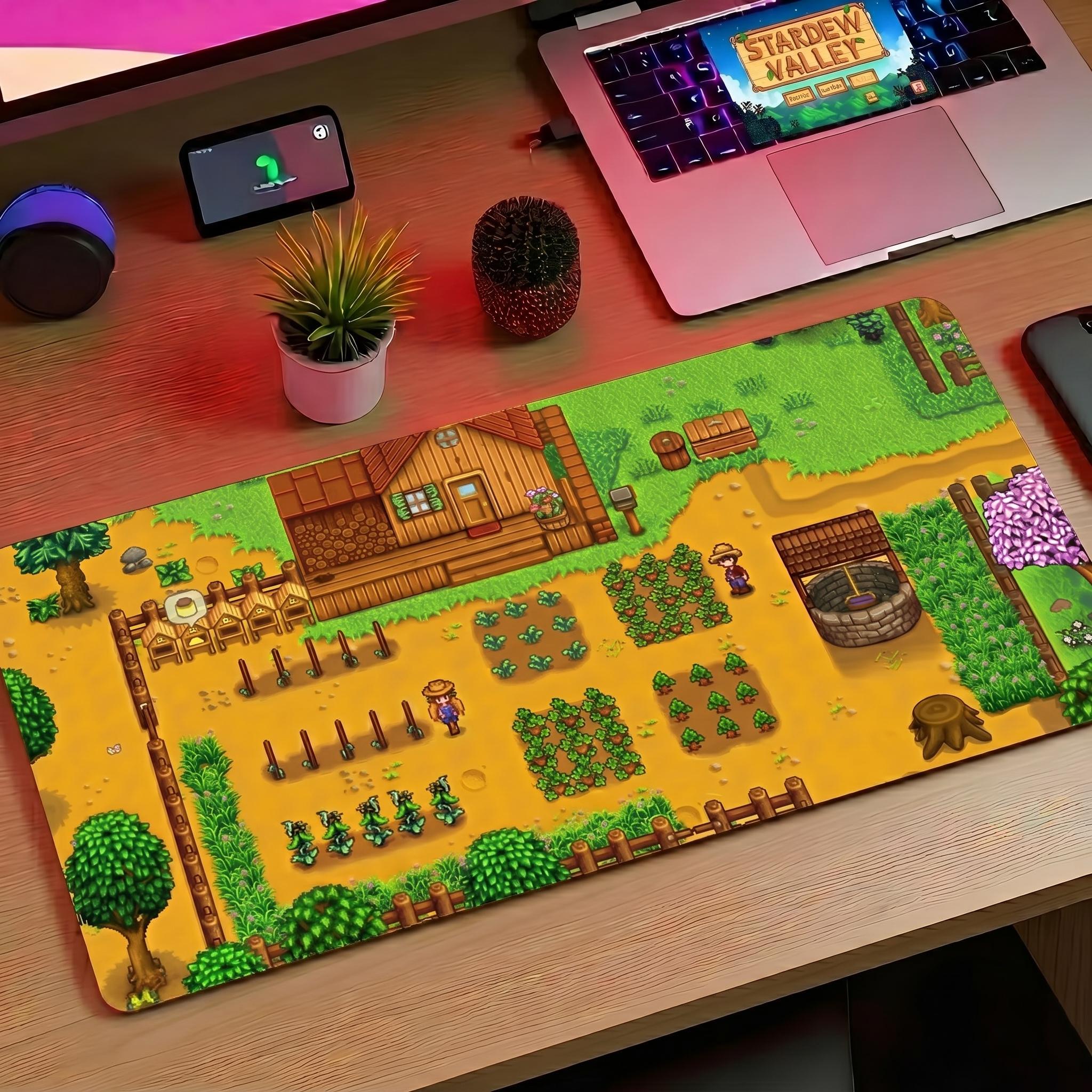 Stardew Valley Mouse Pad PC Gaming Desk Mat
