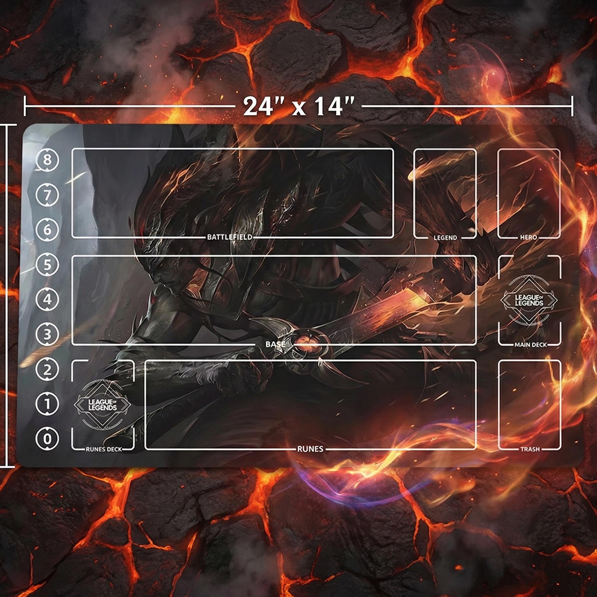 Nightbringer Yasuo Riftbound Playmat