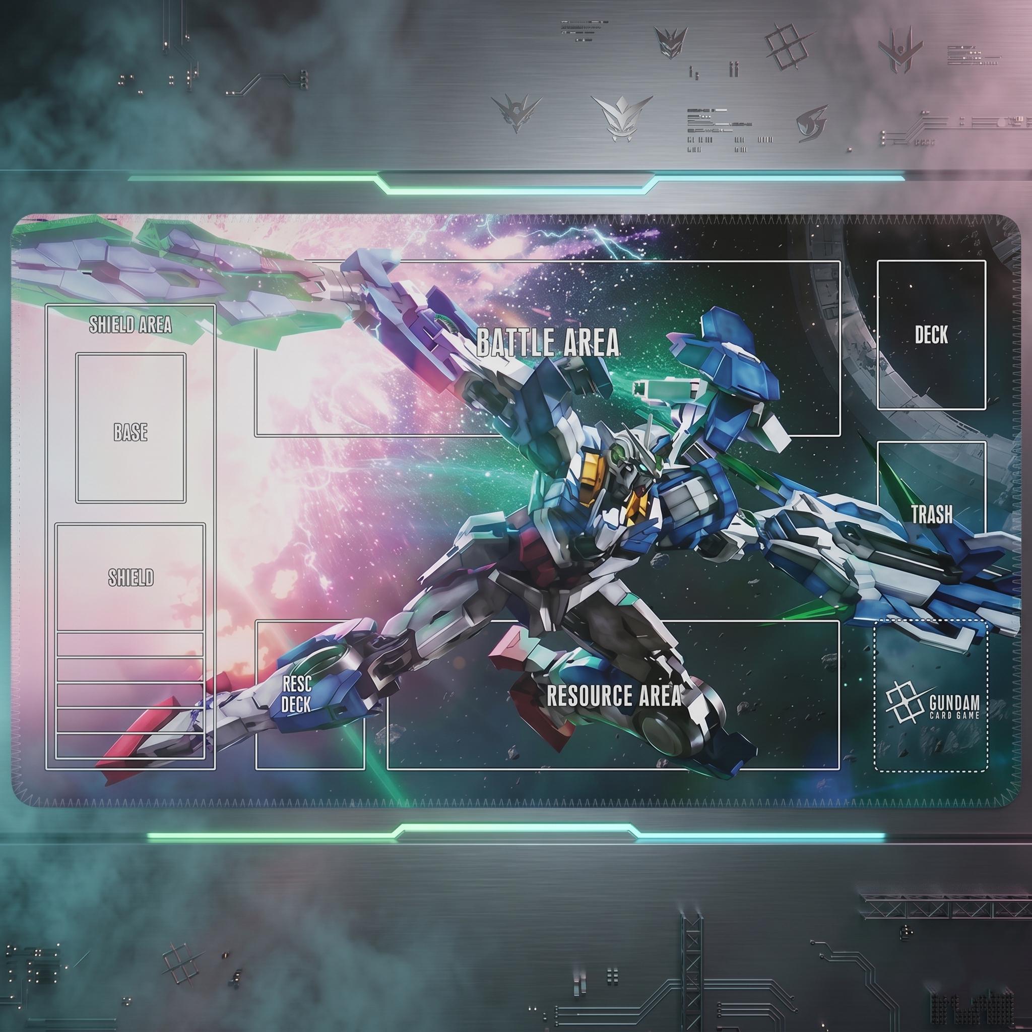 Gundam 00 Qan[T] Playmat