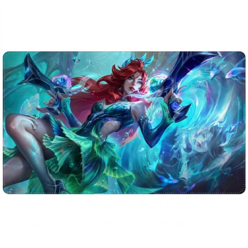 Miss Fortune Cryptic Depth Riftbound Playmat