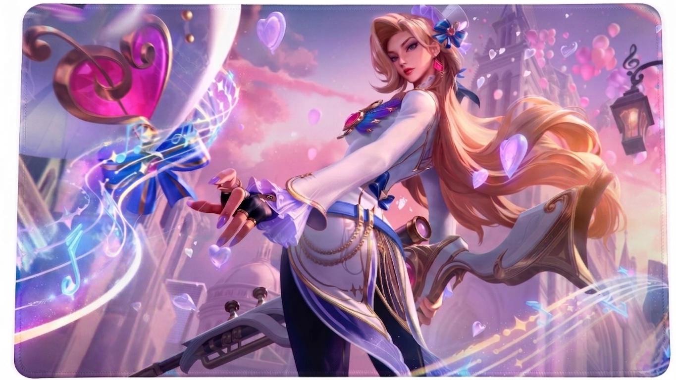 Caitlyn Riftbound Playmat