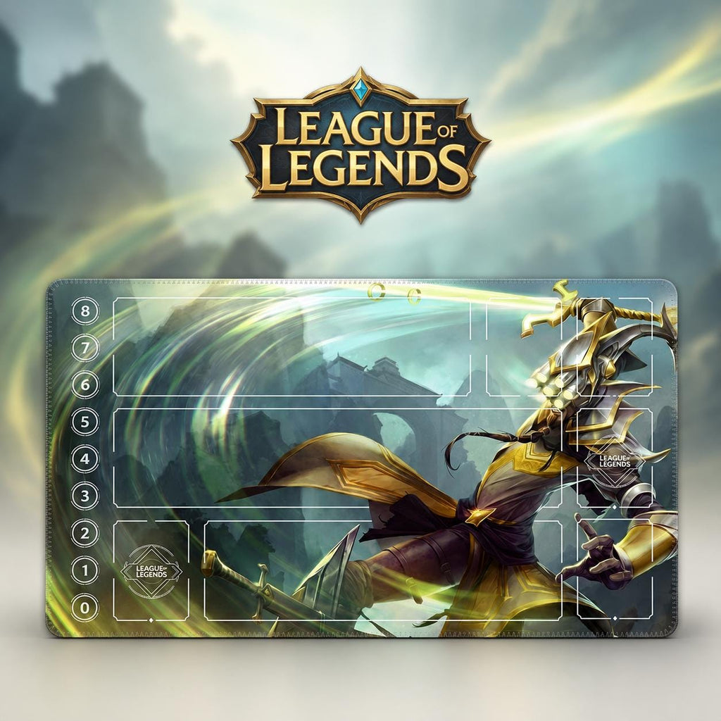 Master Yi Riftbound Playmat