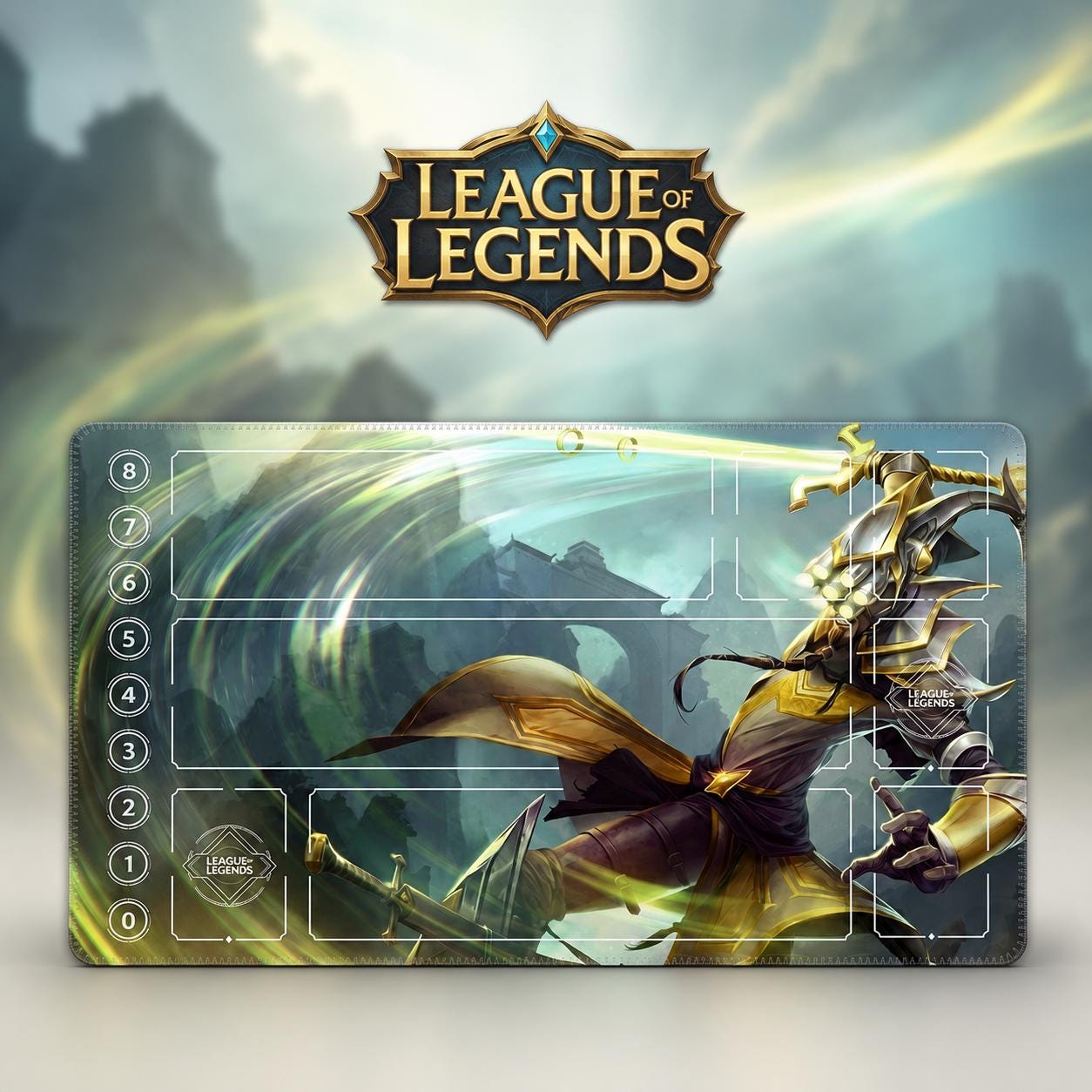 Master Yi Riftbound Playmat