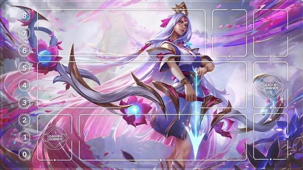 Ashe Riftbound Playmat