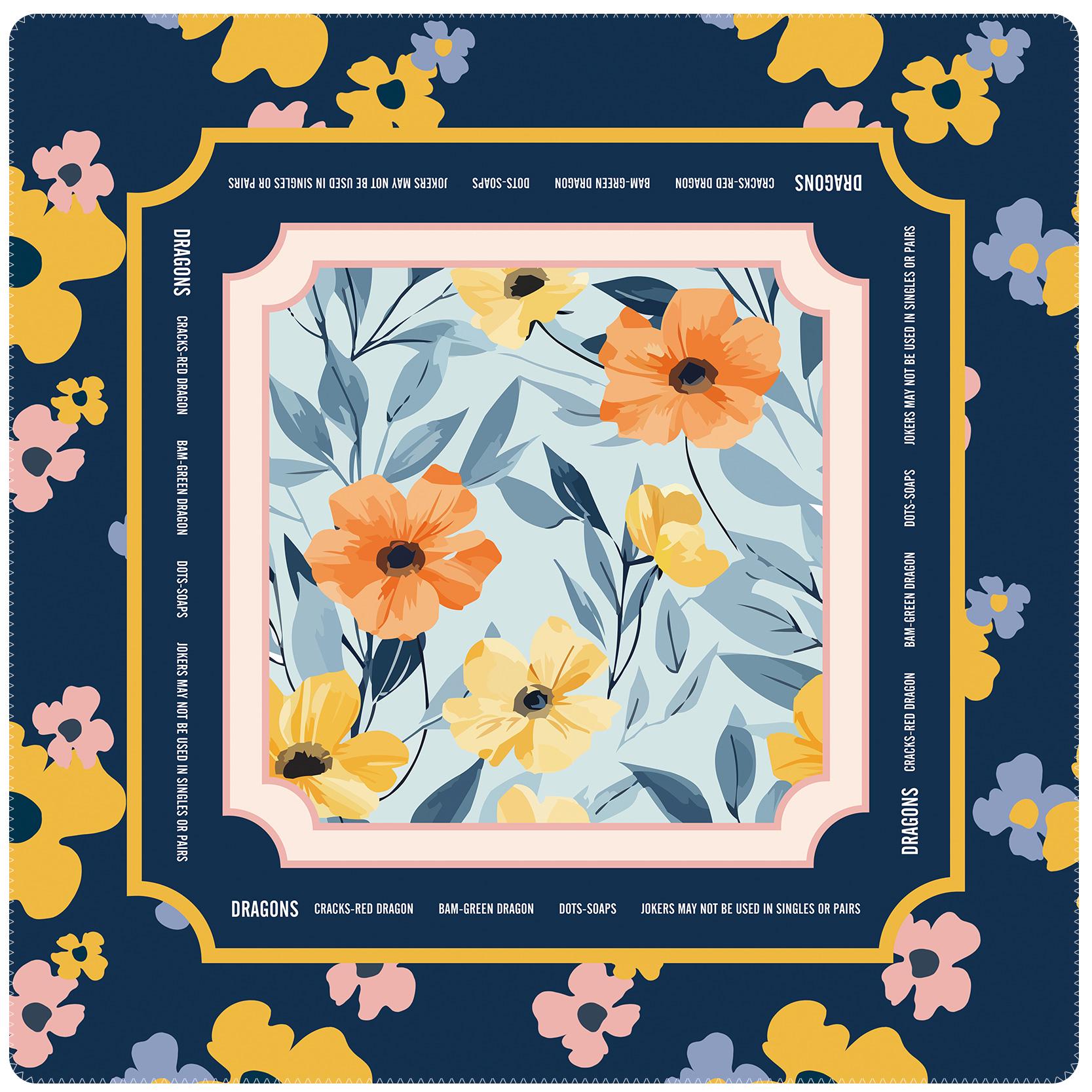 Wildflower Mahjong Mat