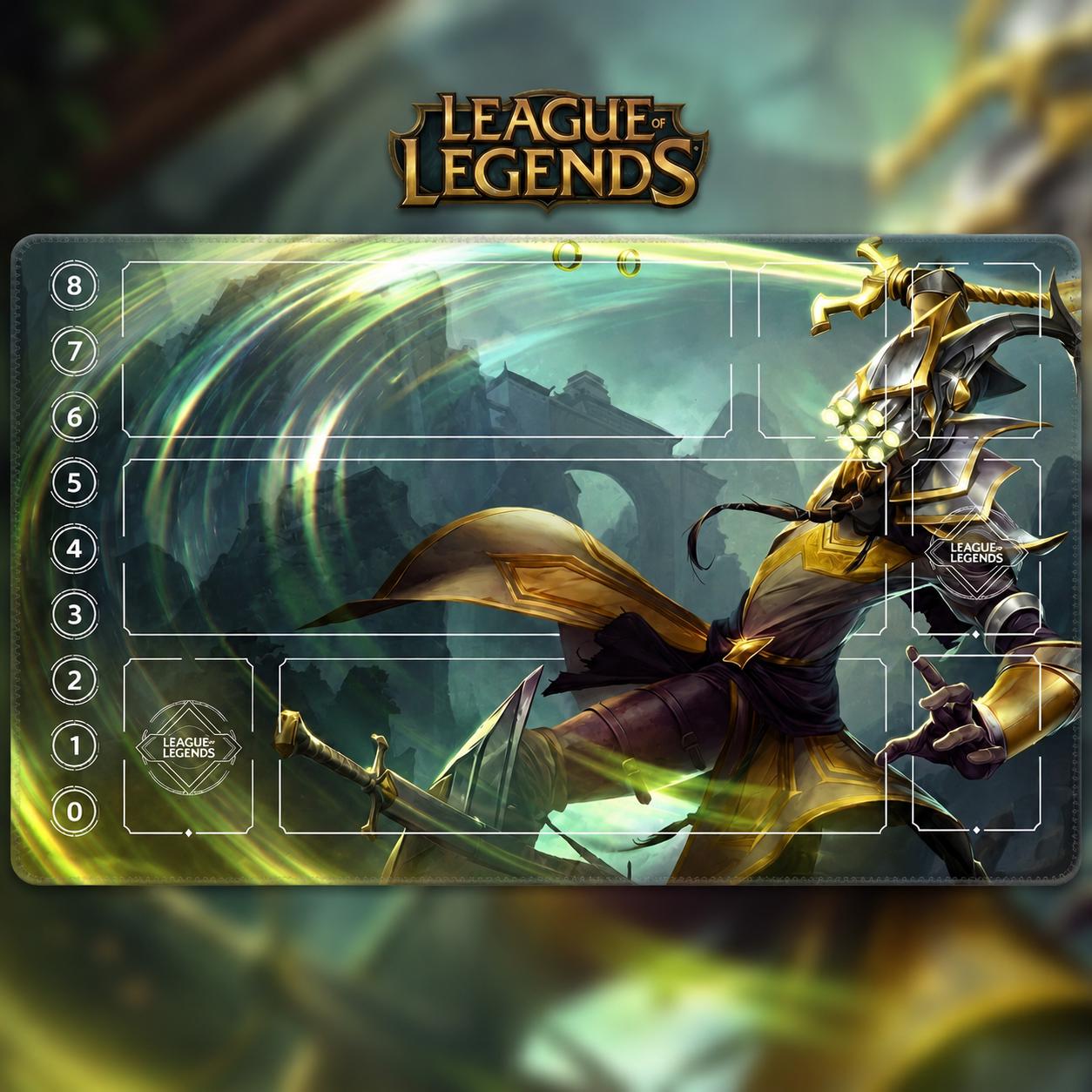 Master Yi Riftbound Playmat