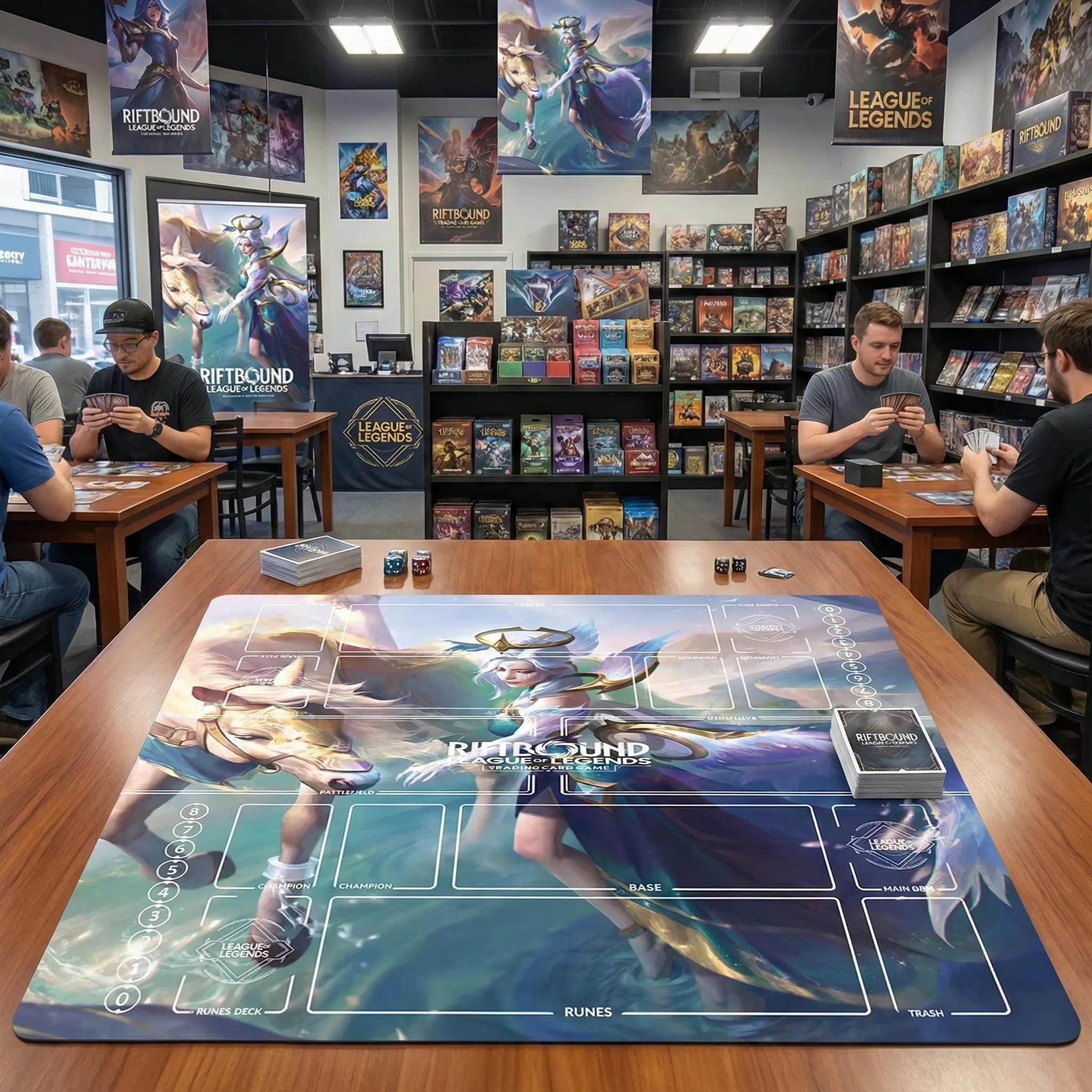 Soraka Riftbound Duo Playmat