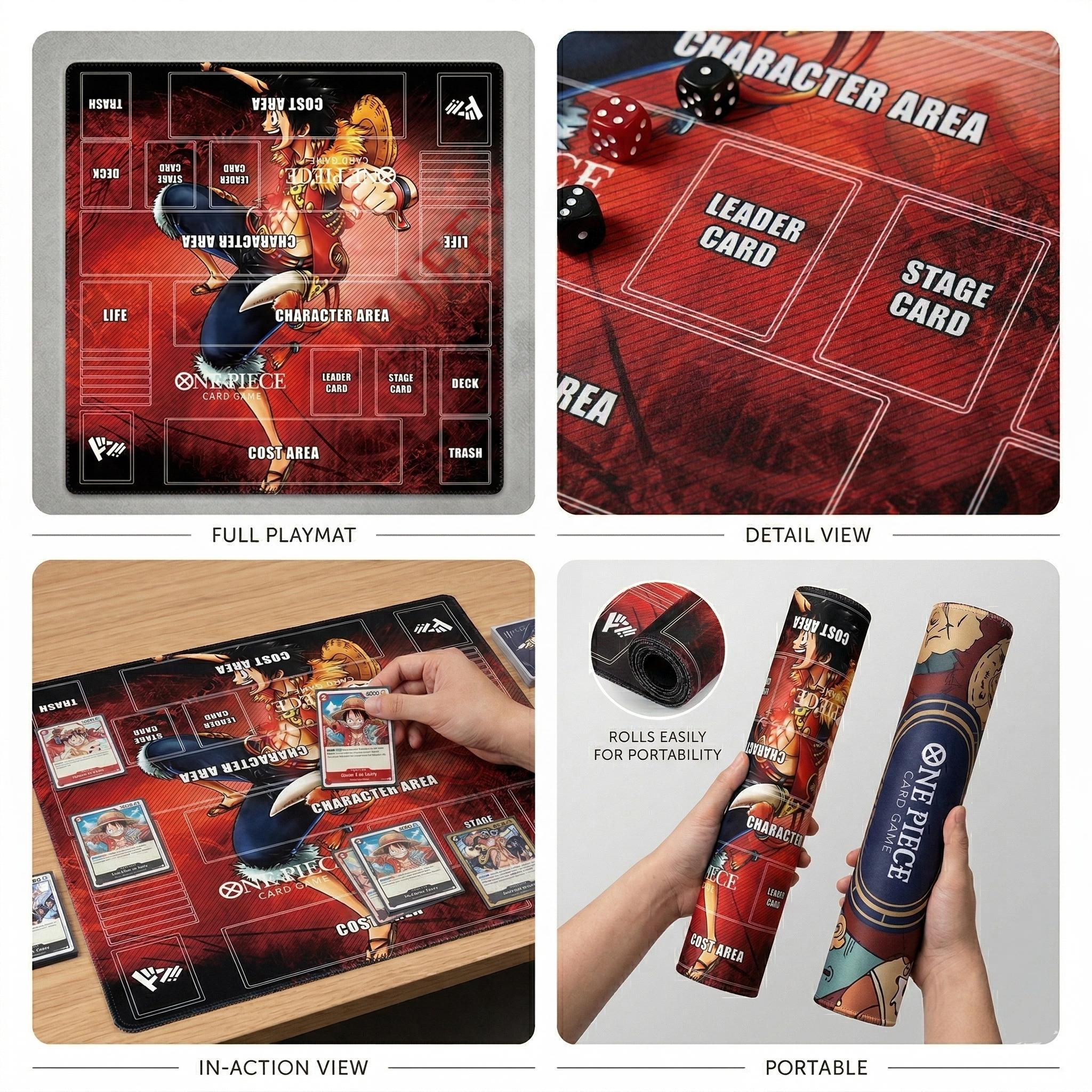 Monkey D. Luffy One Piece Duo Playmat