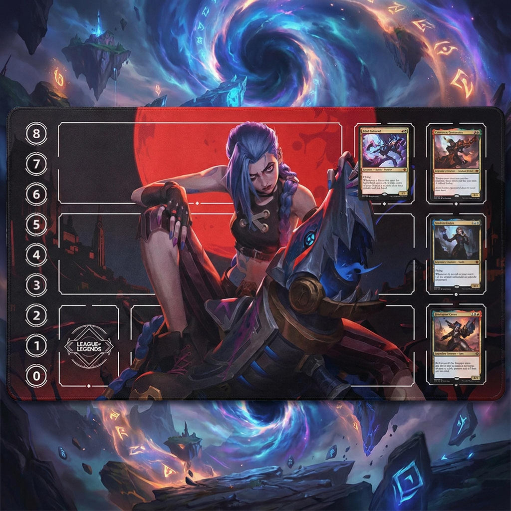 Jinx Riftbound Playmat