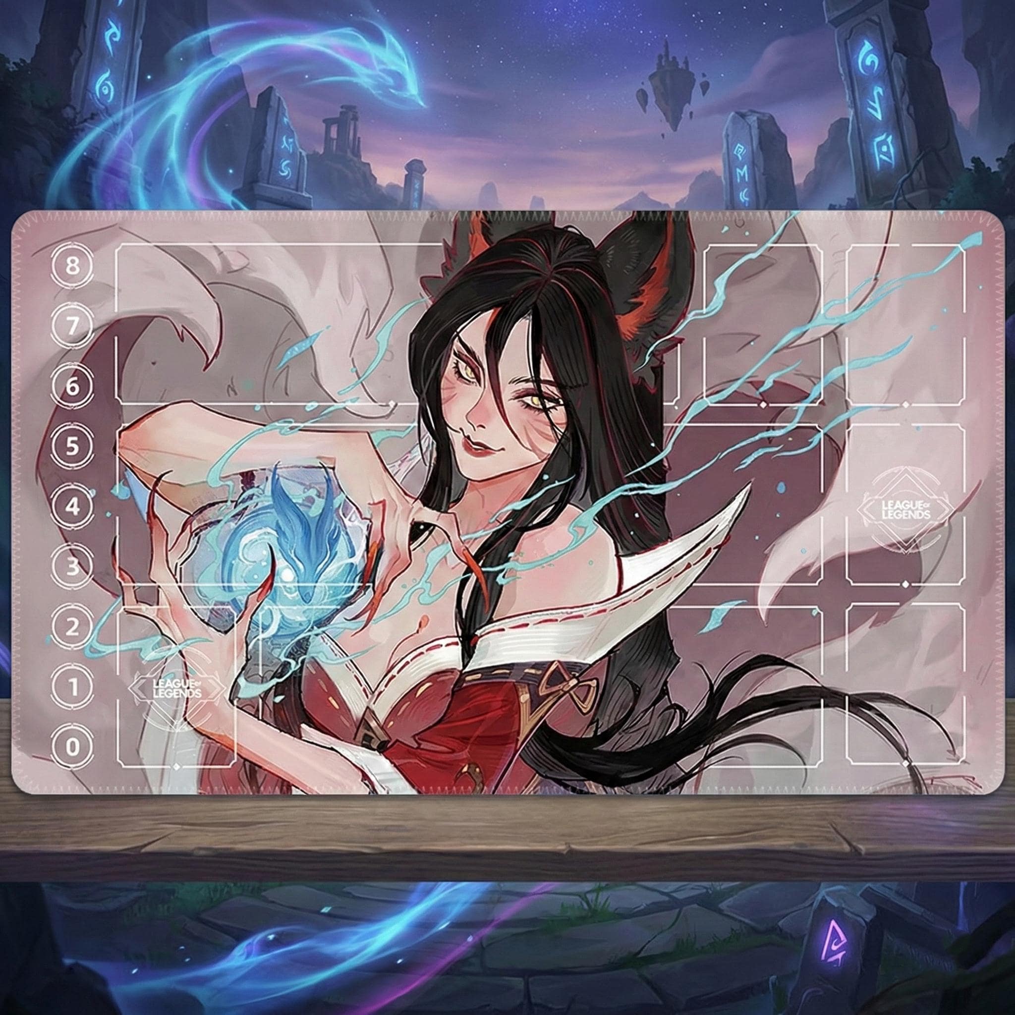 Ahri Riftbound Playmat