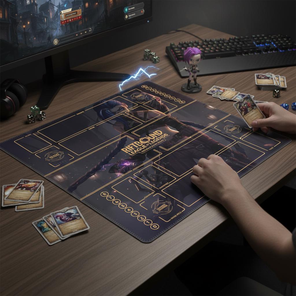 Jinx Arcane Duo Riftbound Playmat
