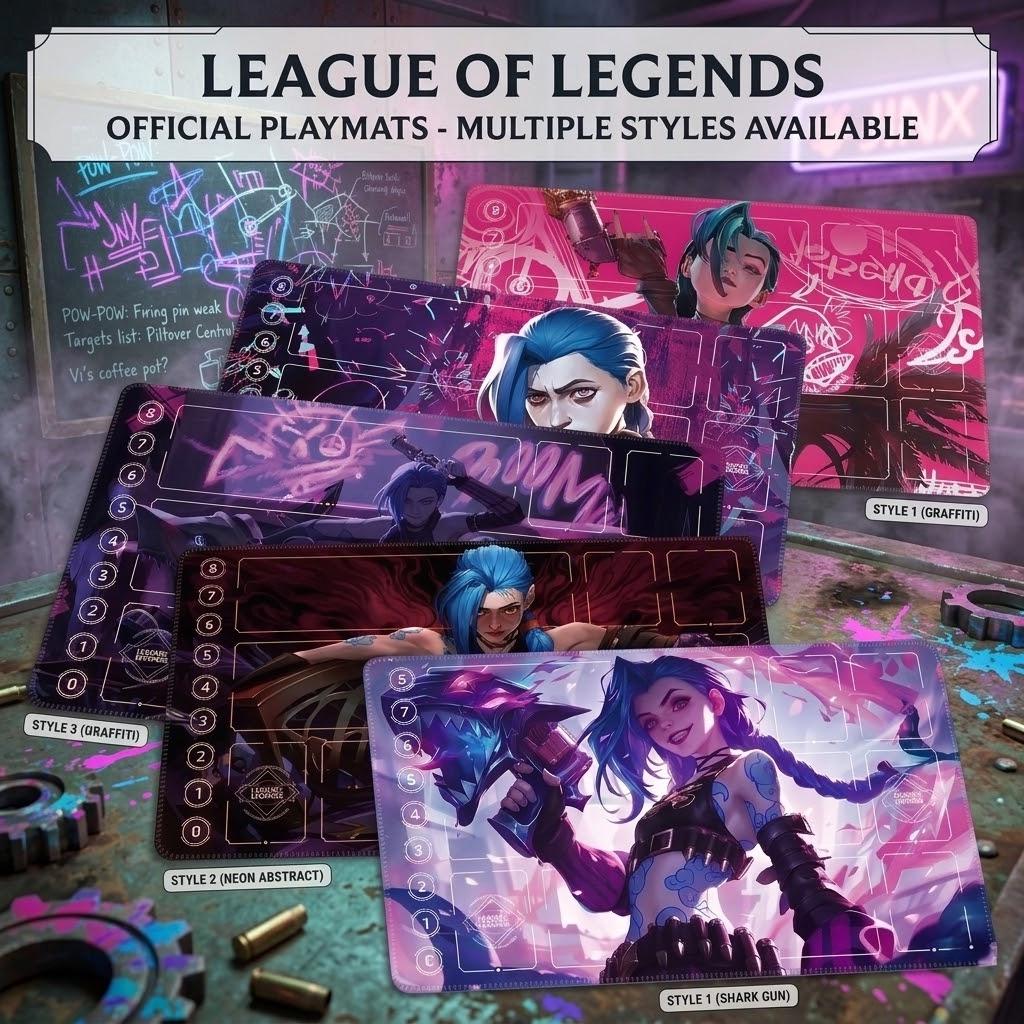 Jinx Arcana Riftbound Playmat