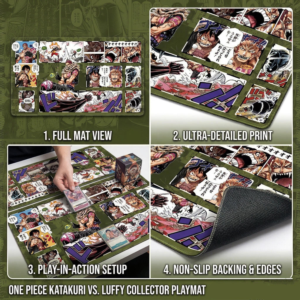 Luffy vs Katakuri One Piece Playmat