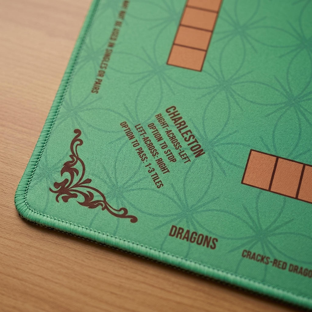 Mint Green Mahjong Mat