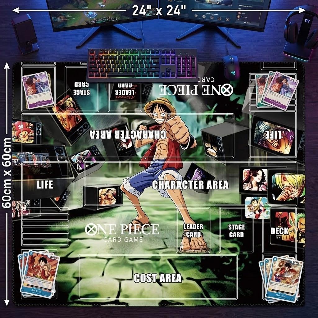 Monkey D. Luffy One Piece Duo Playmat