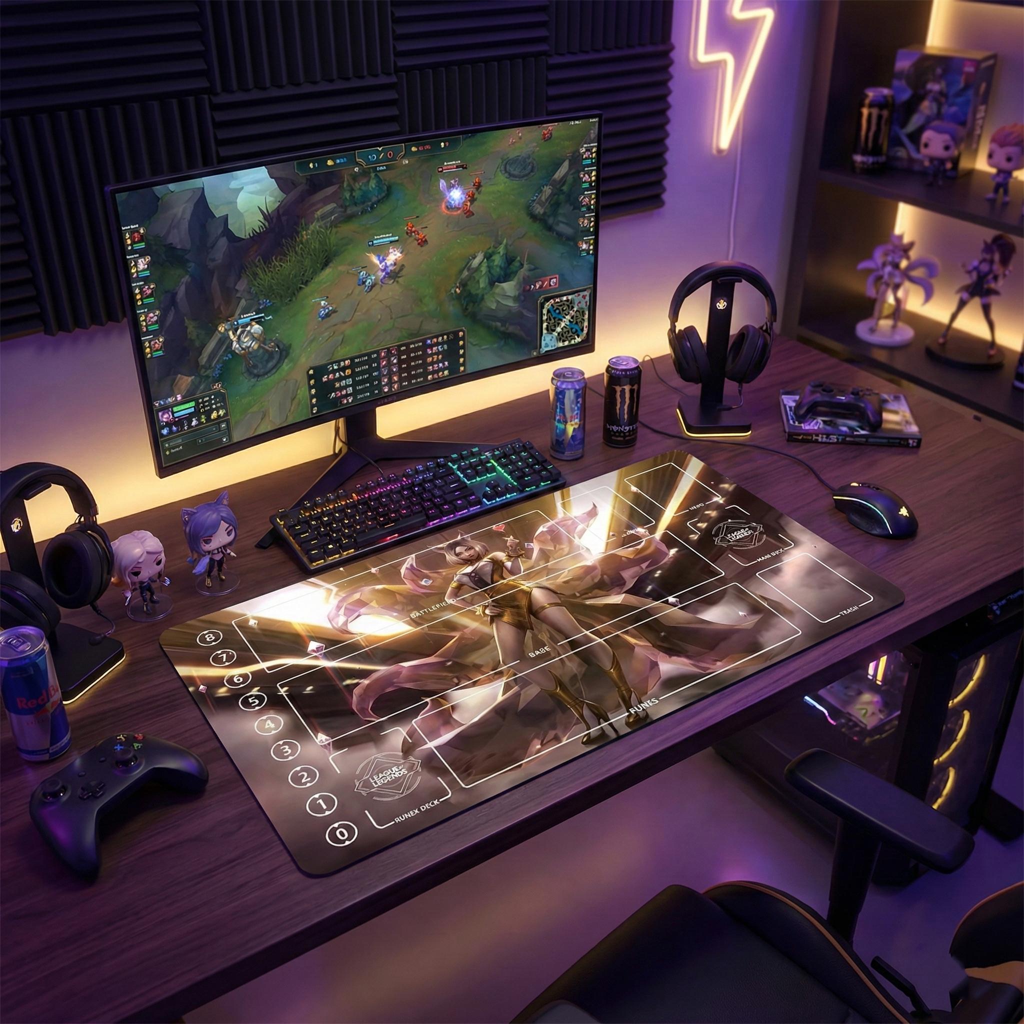 Ahri Riftbound Playmat