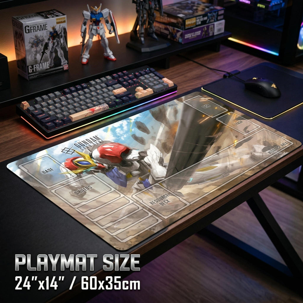 SW-G-08 Gundam Barbatos Lupus Rex Playmat