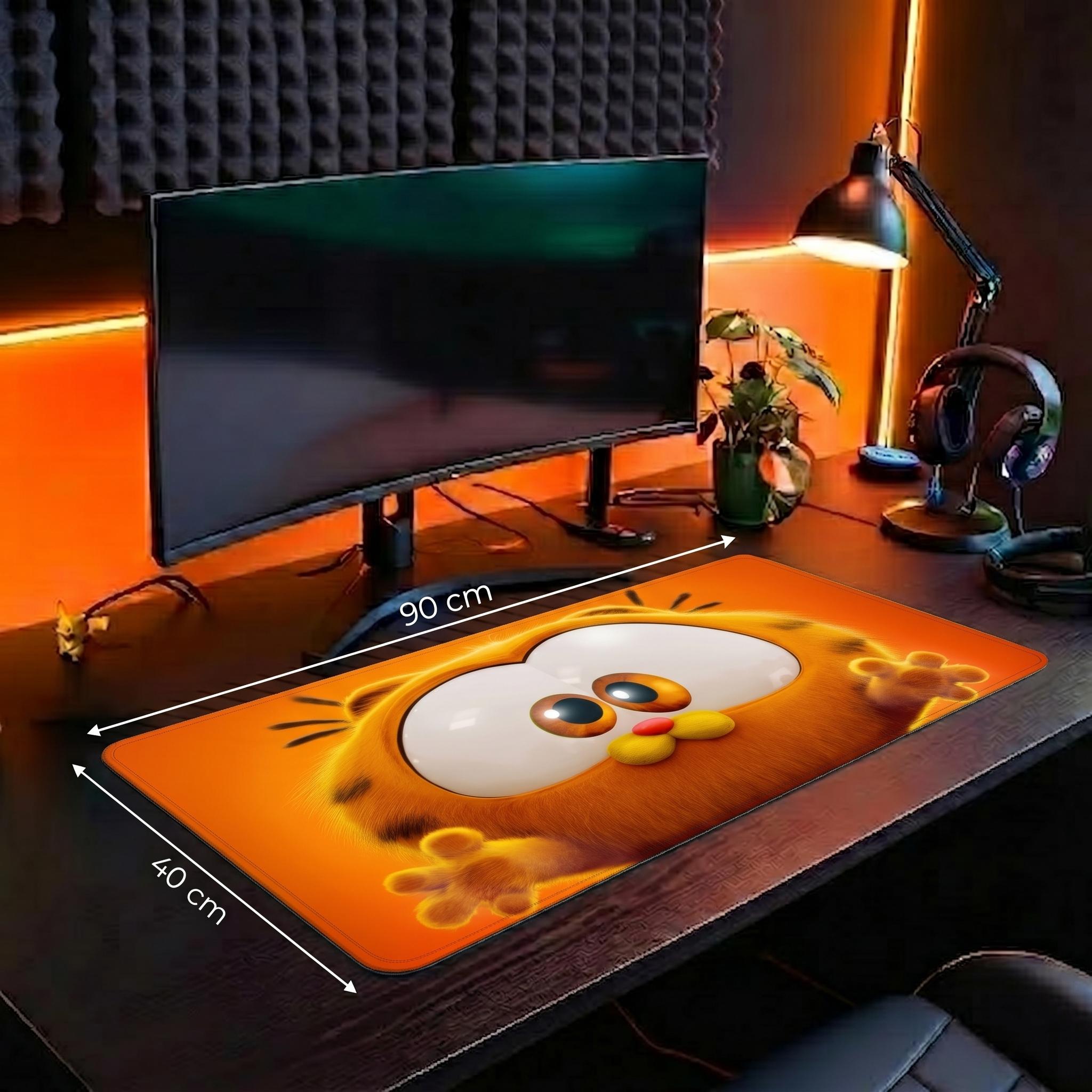 Garfield Gaming Desk Mat | Available in Multiple Sizes