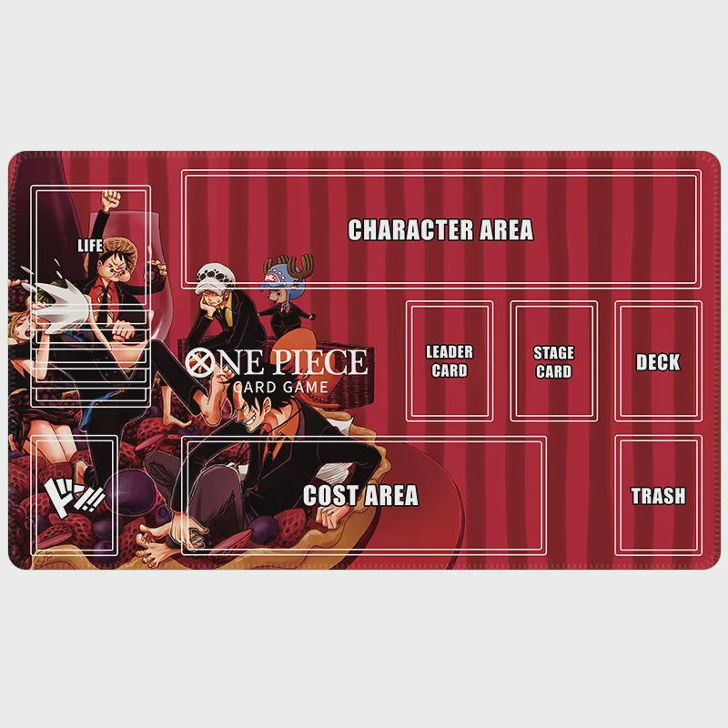 Luffy, Law, Ace & Chopper Suit Version One Piece Playmat