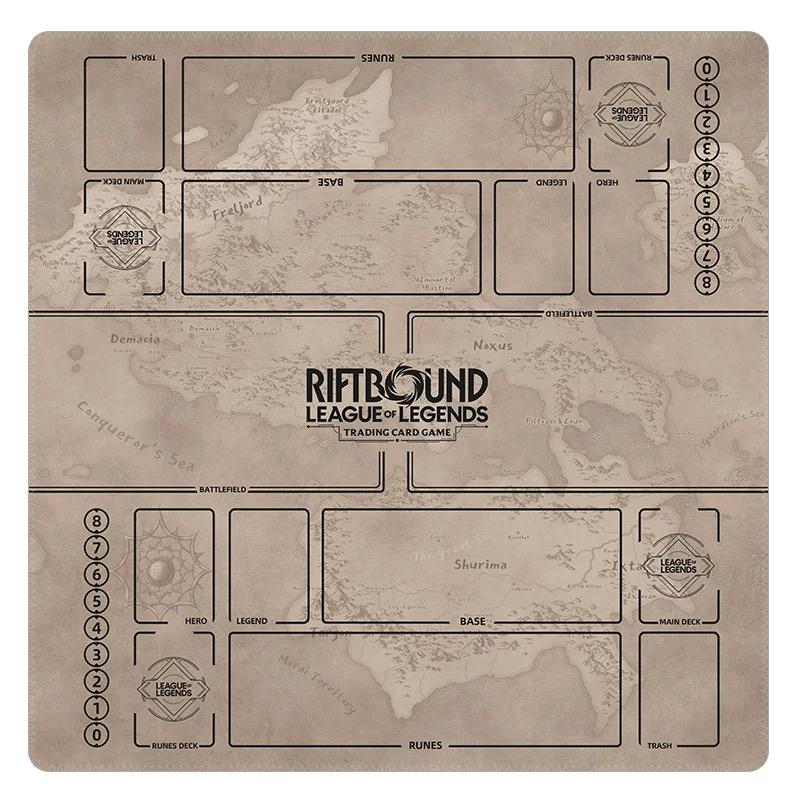 Riftbound League of Legends Duo Zones Playmat