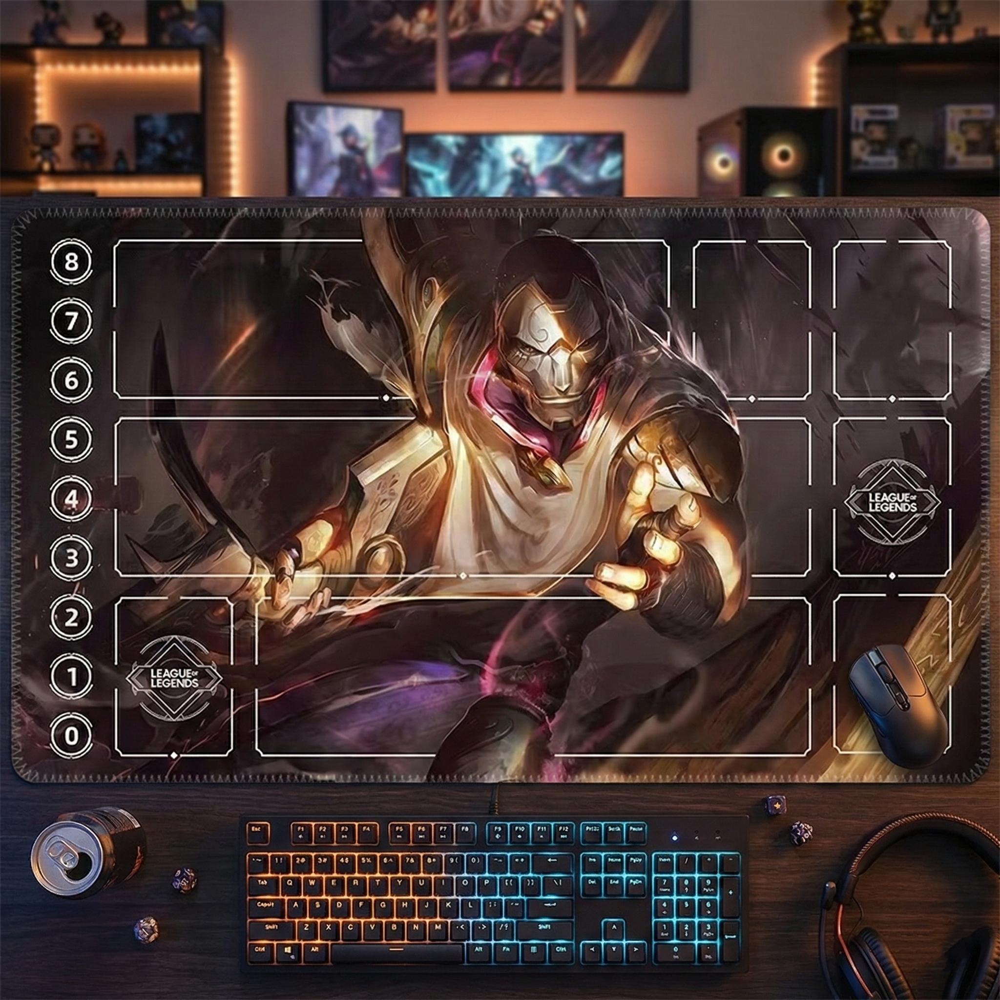 Jhin Riftbound Playmat