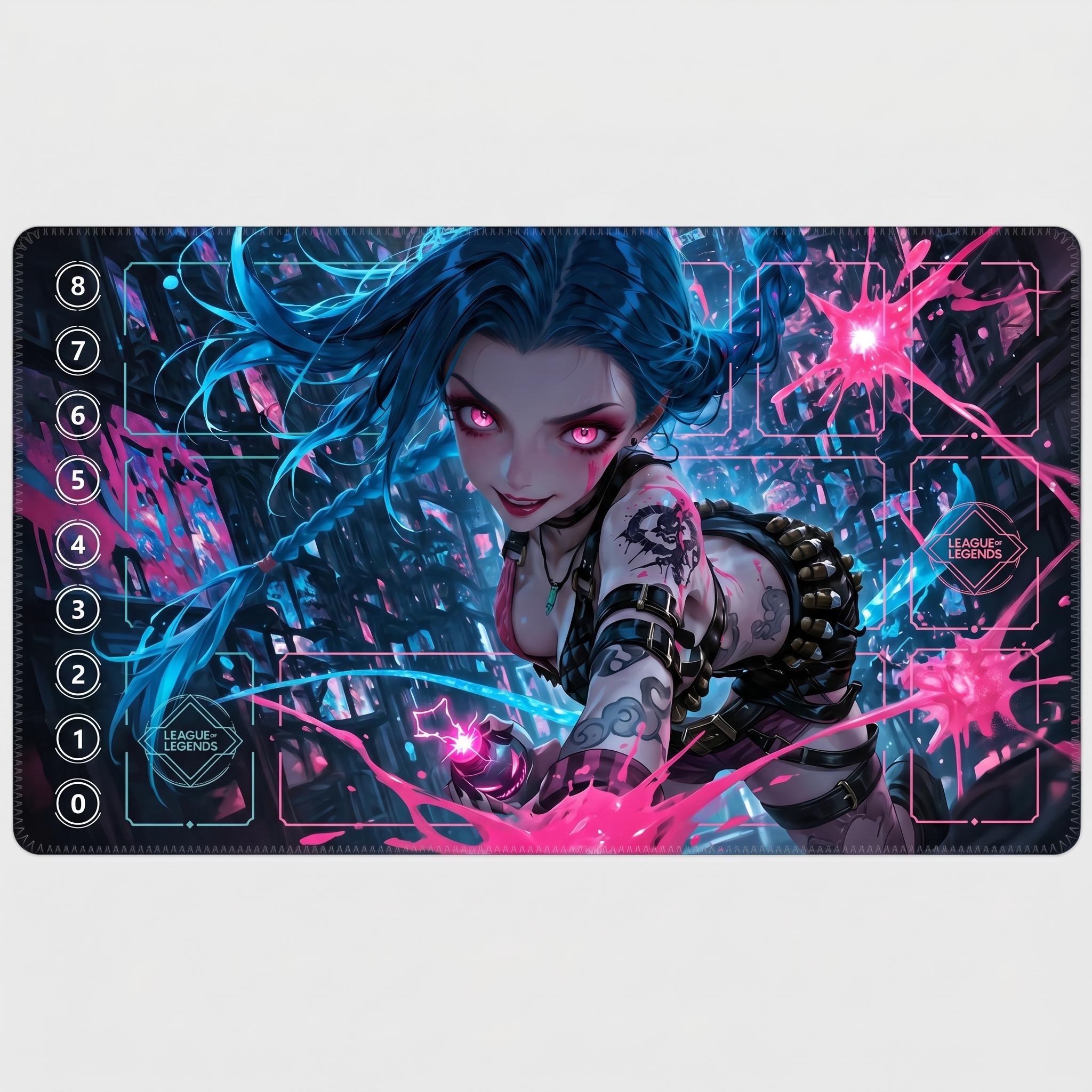 Jinx Riftbound Playmat