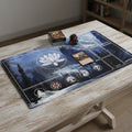 Magic The Gathering Playmat | MTG Commander EDH Playmat | Custom TCG Gaming Mat with Stitched Edges | Card Game Desk Mat | 24x14 Playmat