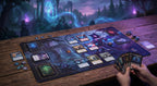 Ahri Arcana Riftbound LOL Playmat - League of Legends Inspired Trading Card Game - 24" x 14" inches (600 x 350 x 2 mm) Stitched Edges