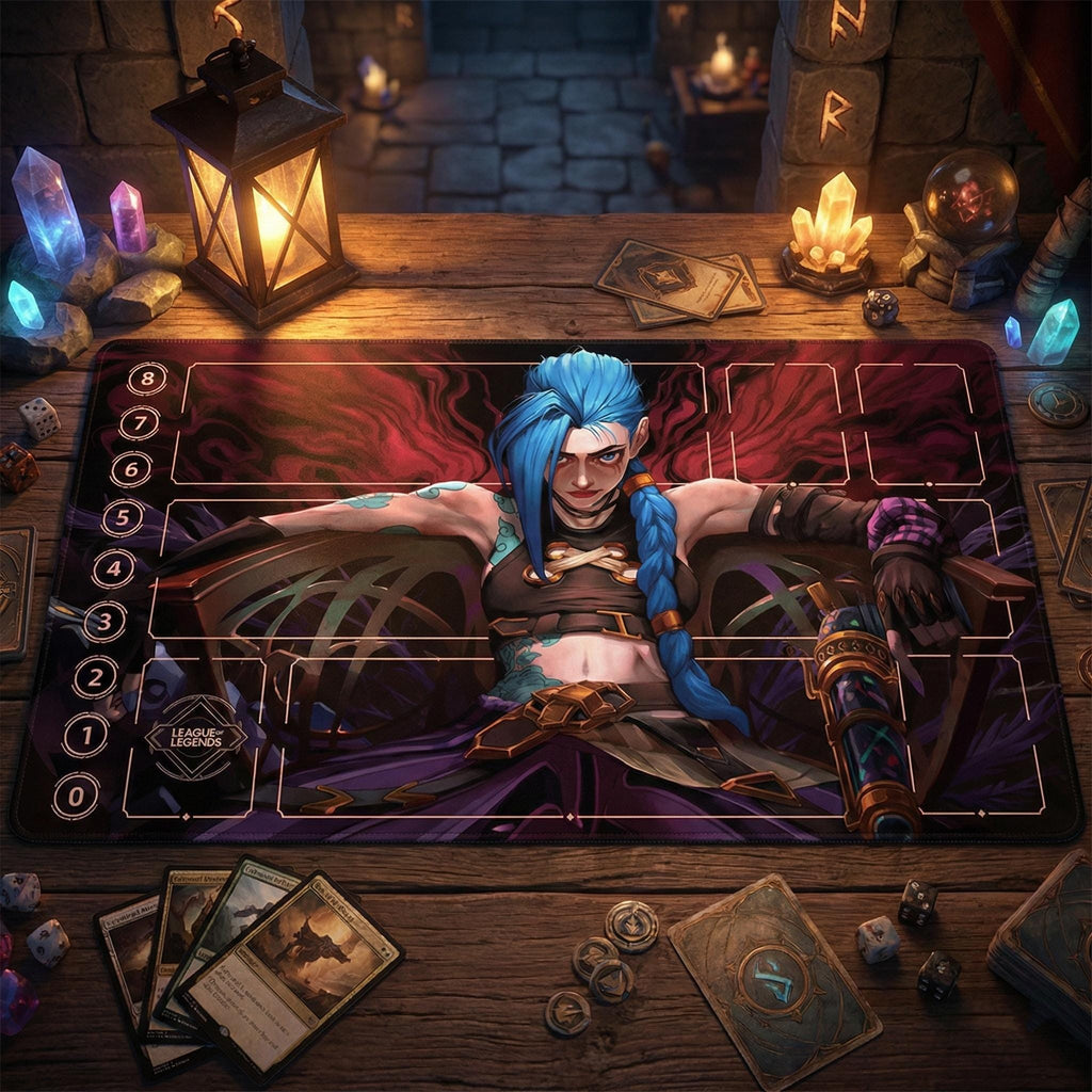 Jinx Riftbound Playmat