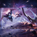 Zed Arcana Riftbound LOL Playmat - League of Legends Inspired Trading Card Game - 24" x 14" inches (600 x 350 x 2 mm) Stitched Edges