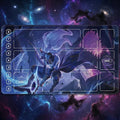 Yasuo Arcana Riftbound LOL Playmat - League of Legends Inspired Trading Card Game - 24" x 14" inches (600 x 350 x 2 mm) Stitched Edges