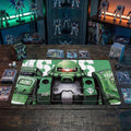 MS-06 Zaku II Gundam TCG Playmat 24x14", Mobile Suit Desk Mat, Non-Slip Rubber, Pro Card Game Pad 600x350x2mm, Fan Art Gamer Gift
