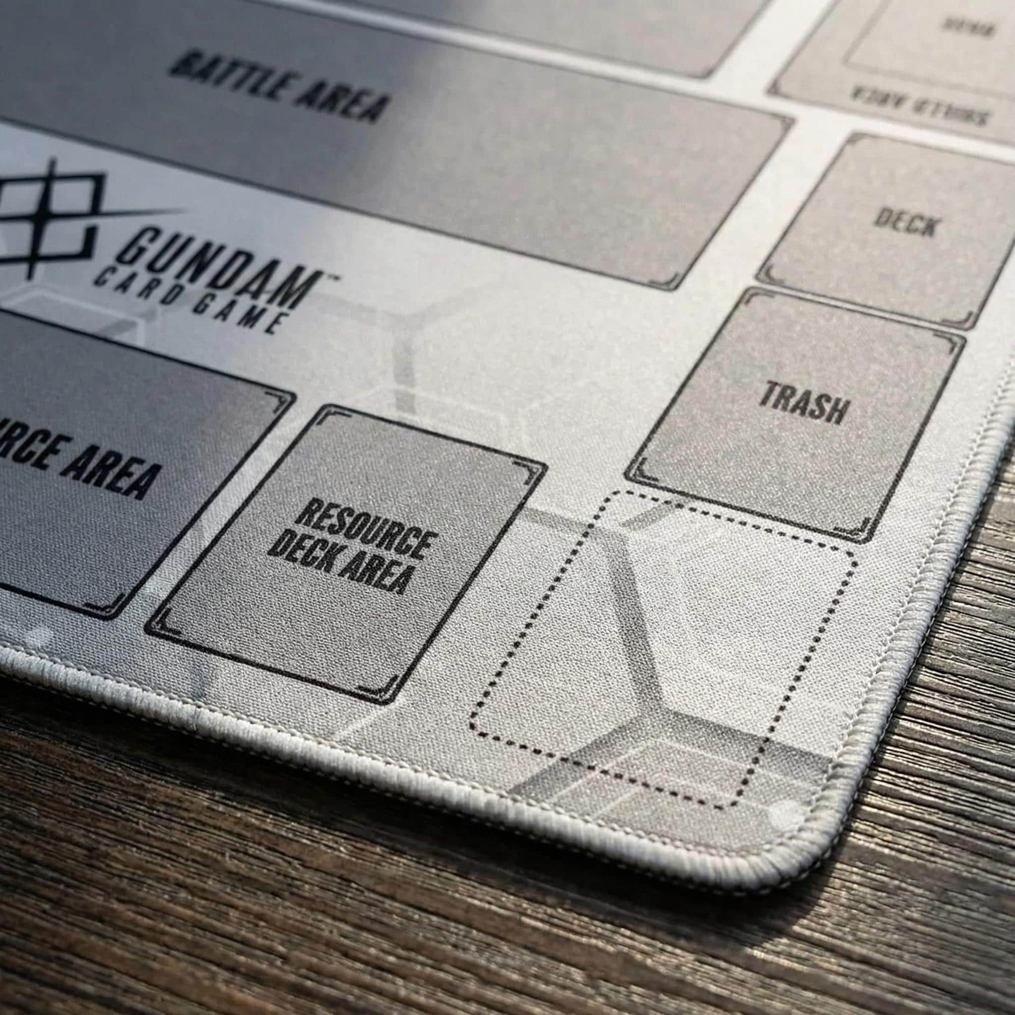 Gundam Card Game Playmat | 2 Player Duo Battle Mat with Zones, 60x60cm