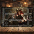 Miss Fortune Riftbound Playmat Stitched Edges - League of Legends Inspired Trading Card Game - 24" x 14" inches (600 x 350 mm)